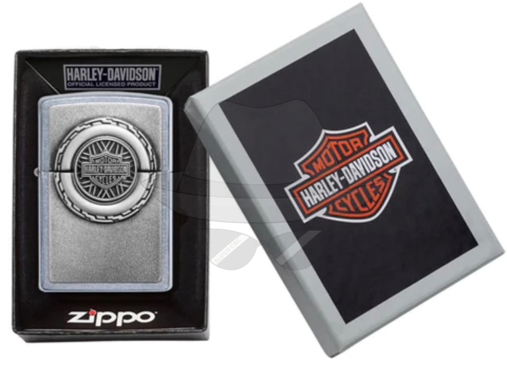#174 Zippo Oil Lighter: Harley Davidson Lighter