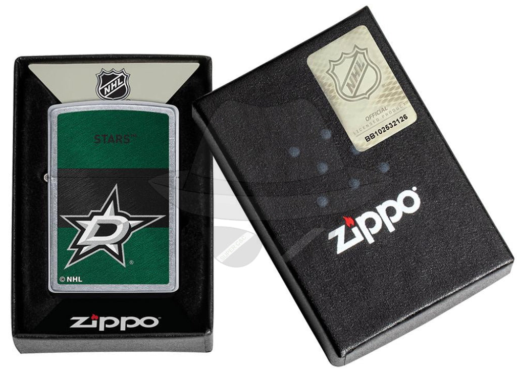 #182 Zippo Oil Lighter:dallas Stars Lighter