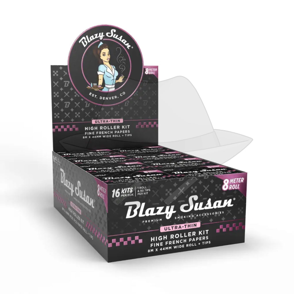 Blazy Susan Ultra THIN Paper - 50ct 8 METER ROLL Rolling Papers