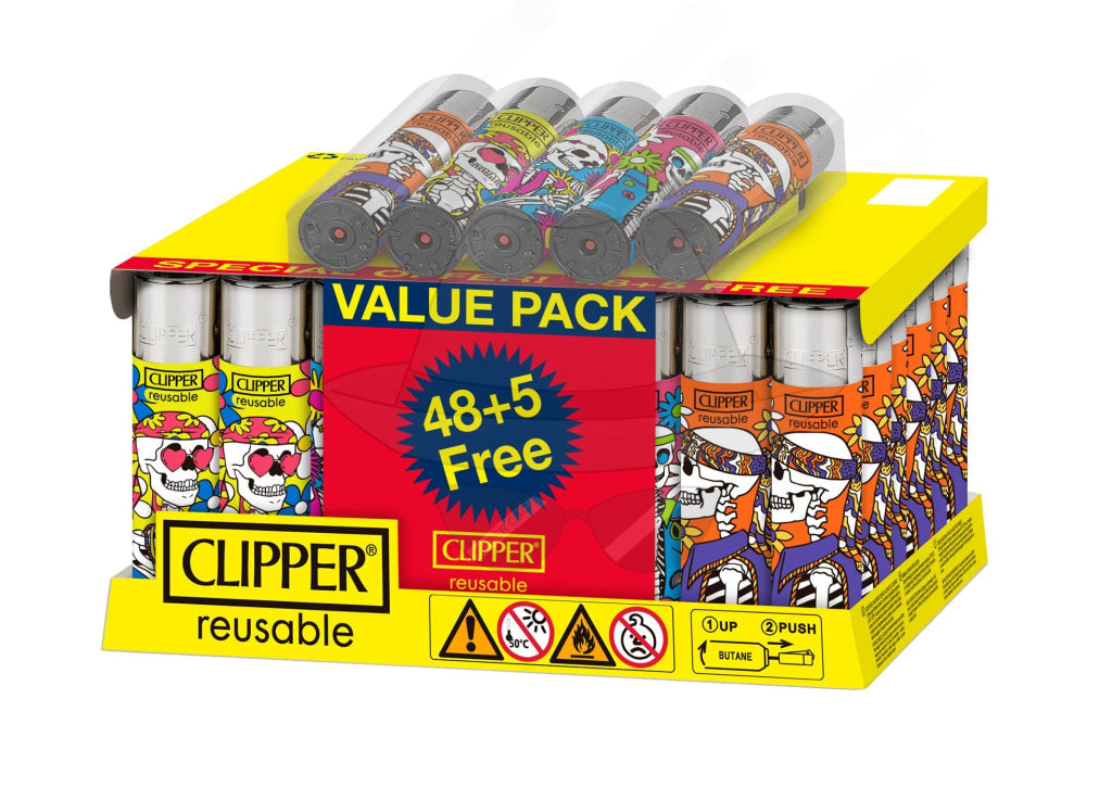 Clipper Classic Large | Printed -48Ct #6 Lighter