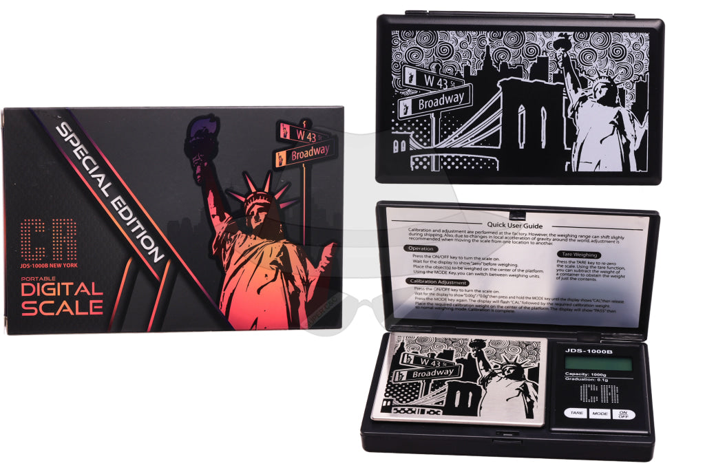 Cr Jds-1000B Spacial Edition Digital Scale 0.1G Newyork