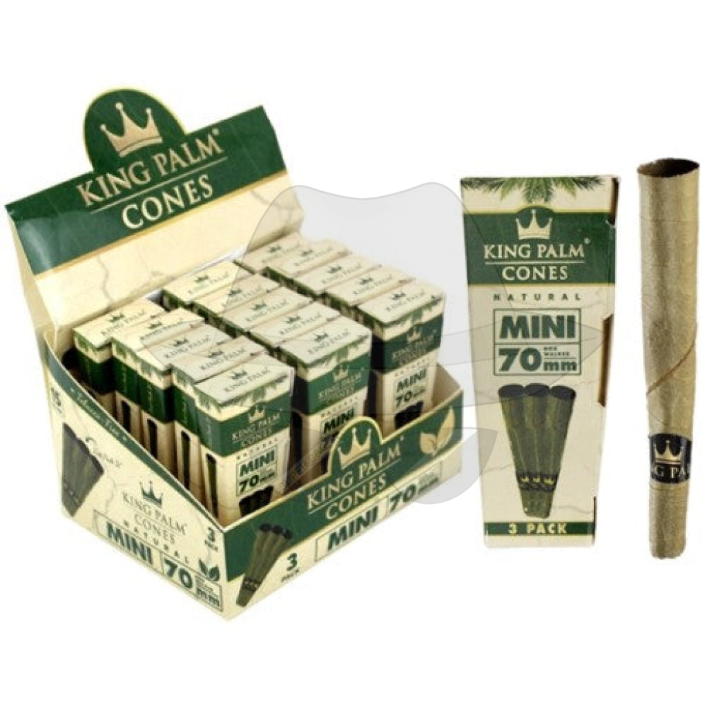 King Palm Cones 84Mm/70Mm -15Ct Rolling Papers