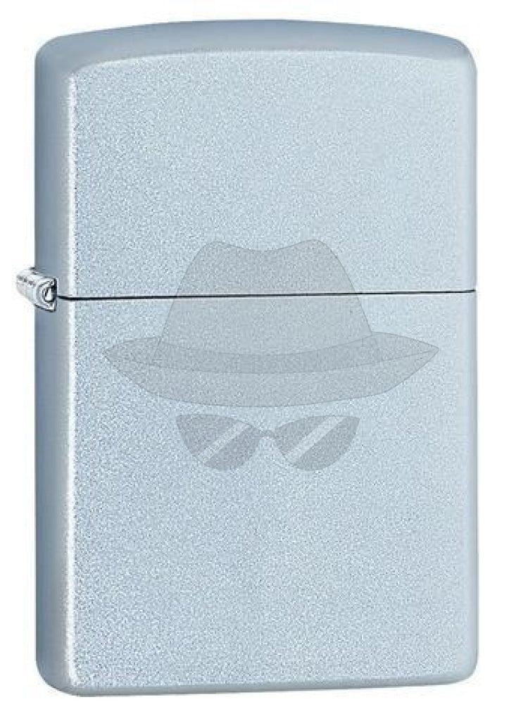#005 Zippo Oil Lighter:reg Santin Chrome Lighter