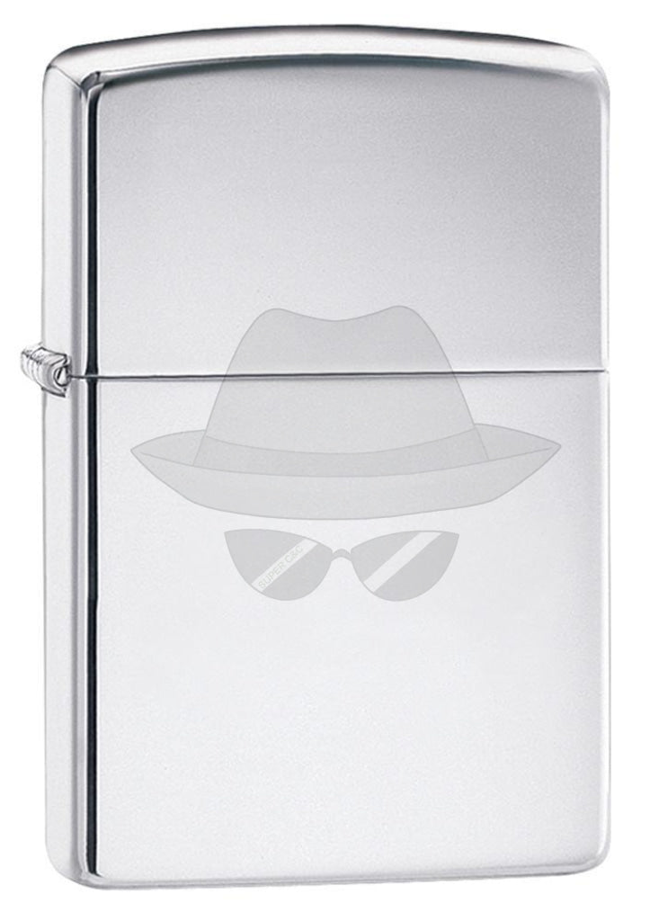 Zip 021: Reg H Polish Chrome Lighter