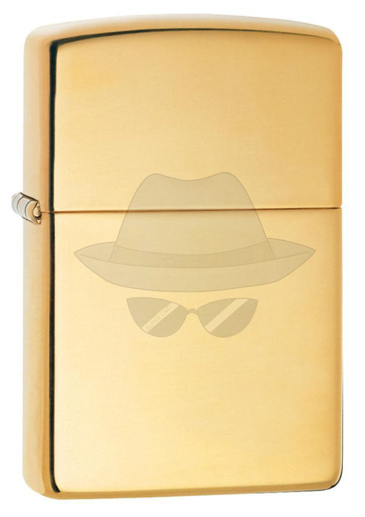 #009 Zippo Oil Lighter: Reg H Pol Brs Lighter