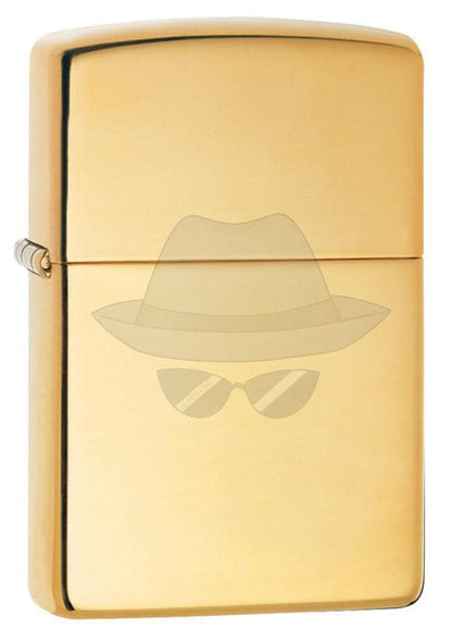 #009 Zippo Oil Lighter: Reg H Pol Brs Lighter