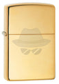 #009 Zippo Oil Lighter: Reg H Pol Brs Lighter