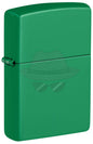 #015 ZIPPO OIL LIGHTER: Classic Grass Green Matte Lighter