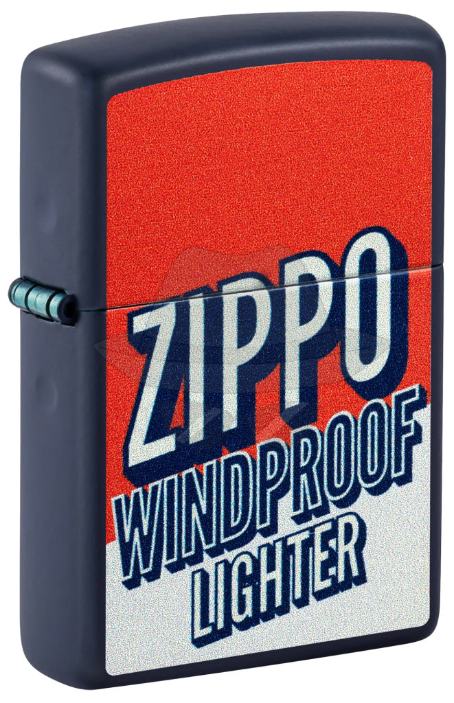 #023 Zippo Lighter: Color Block Design Lighter