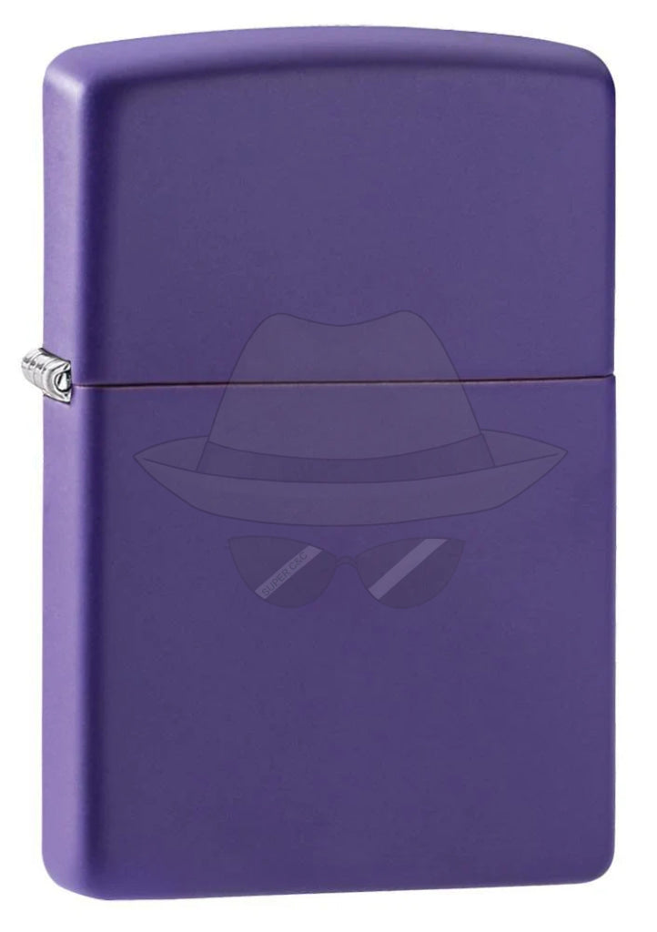 #030 ZIPPO OIL LIGHTER: REGULAR PURPLE MATTE Lighter