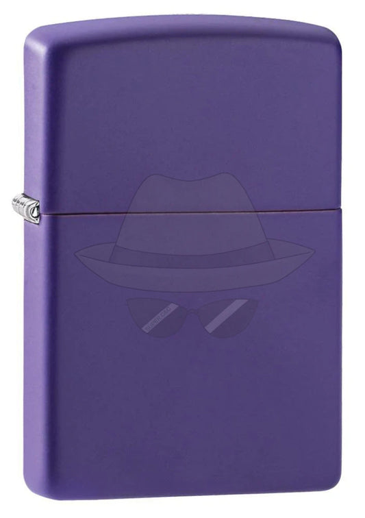 #030 ZIPPO OIL LIGHTER: REGULAR PURPLE MATTE Lighter