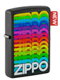 #033 Zippo Lighter: Rainbow Zippo Design Lighter