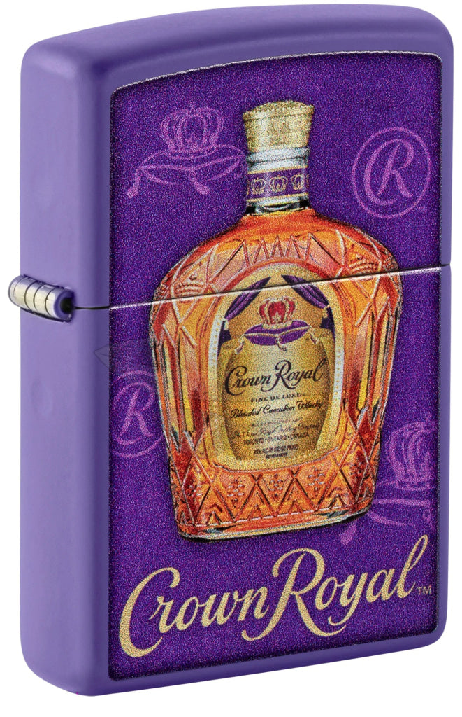 #037 - ZIPPO LIGHTER: Crown Royal Lighter