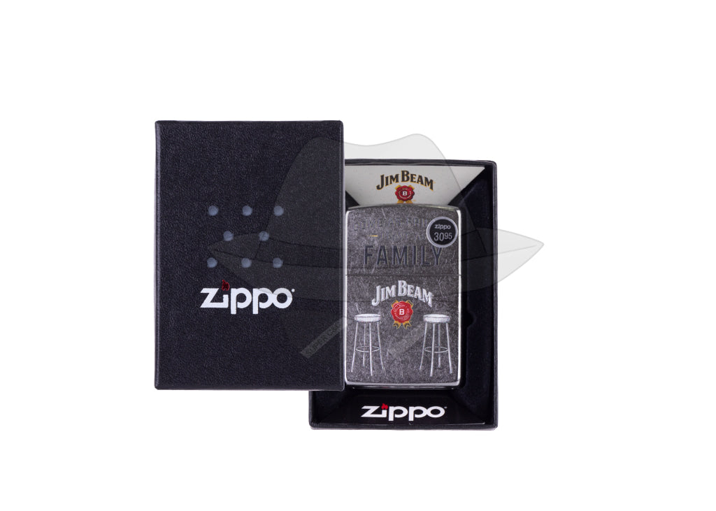 #038 ZIPPO OIL LIGHTER: JIM BEAM Lighter