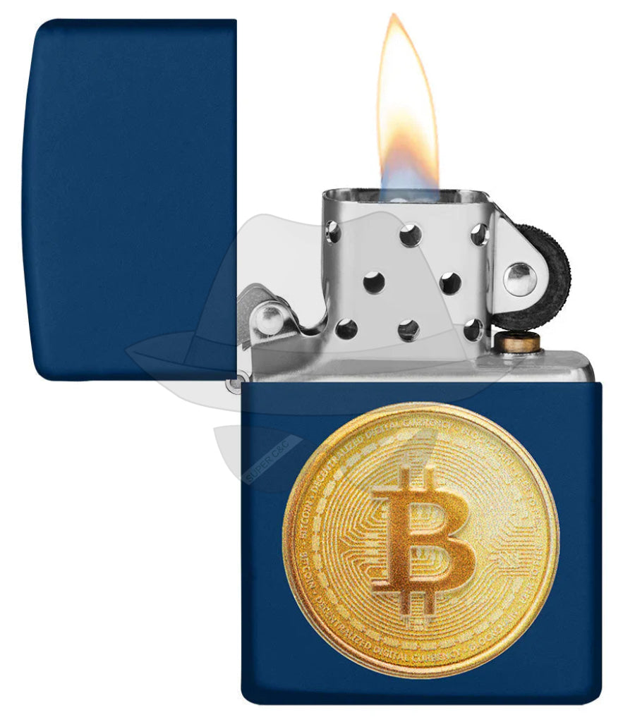 #042 ZIPPO OIL LIGHTER: BITCOIN Lighter
