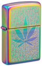 #051 Zippo Oil Lighter: Leaf Lighter
