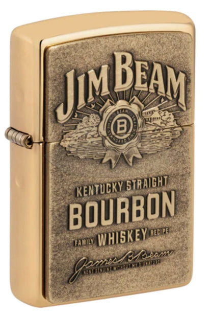 #081 Zippo Oil Lighter: Jim Beam Lighter