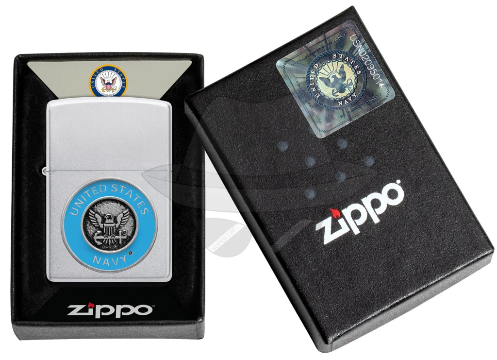 #094 Zippo Oil Lighter: Us Navy Lighter