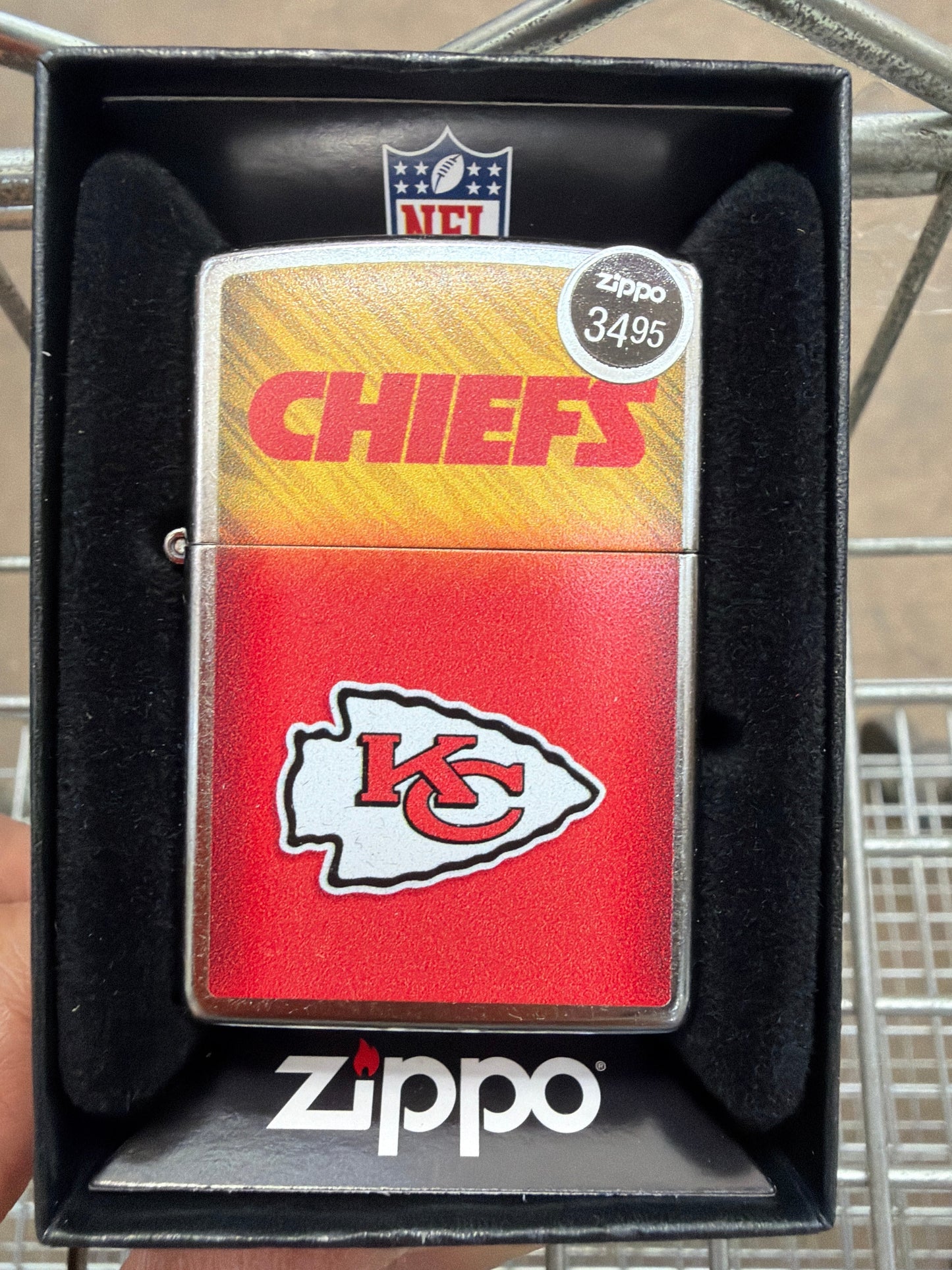 #284 NFL Kansas City Chiefs Zippo Lighter