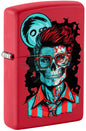 #125 ZIPPO OIL LIGHTER:Dapper Skeleton Design Lighter