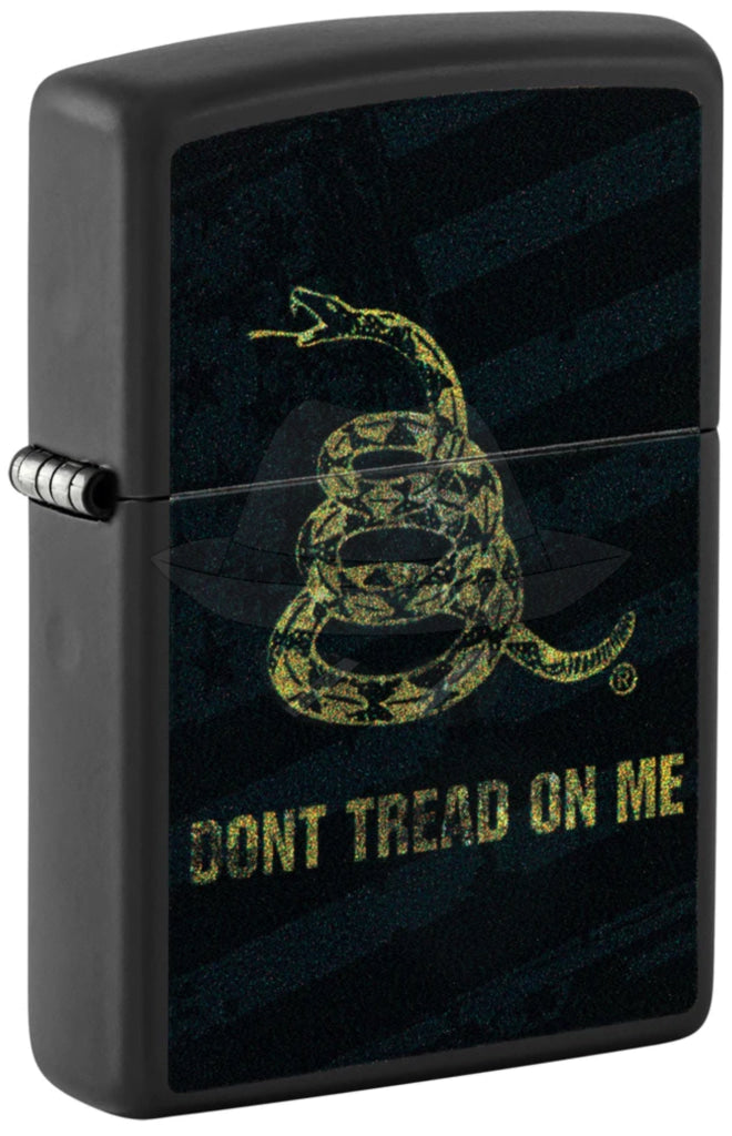 #146 Zippo Oil Lighter: Dont Tread Lighter