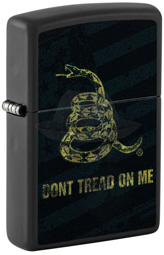 #146 Zippo Oil Lighter: Dont Tread Lighter