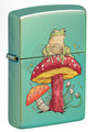 #156 Zippo Oil Lighter: Mystical Frog Design Lighter