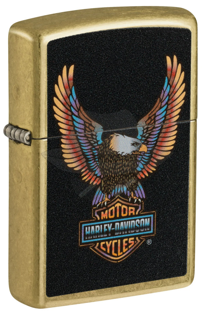 #162 Zippo Lighter:HARLEY DAVIDSON Lighter