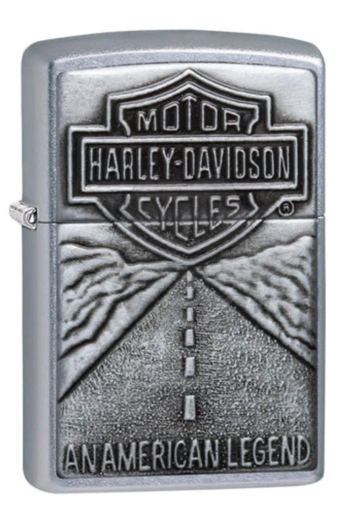 #172 Zippo Oil Lighter: Harley Davidson Lighter