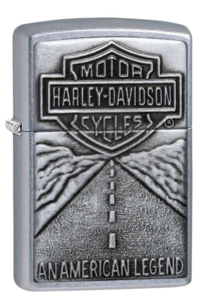#172 Zippo Oil Lighter: Harley Davidson Lighter