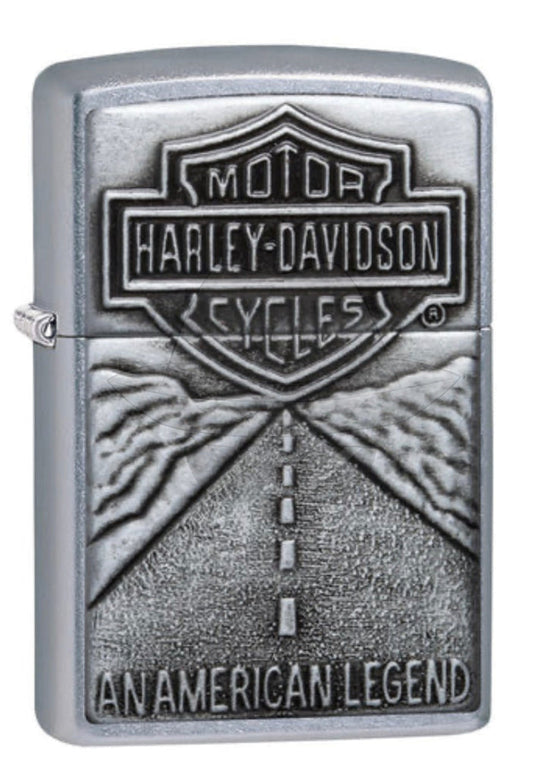 #172 Zippo Oil Lighter: Harley Davidson Lighter