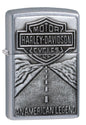 #172 Zippo Oil Lighter: Harley Davidson Lighter