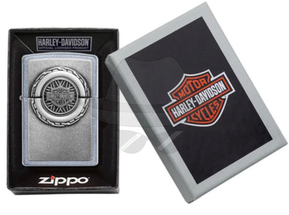 #174 Zippo Oil Lighter: Harley Davidson Lighter