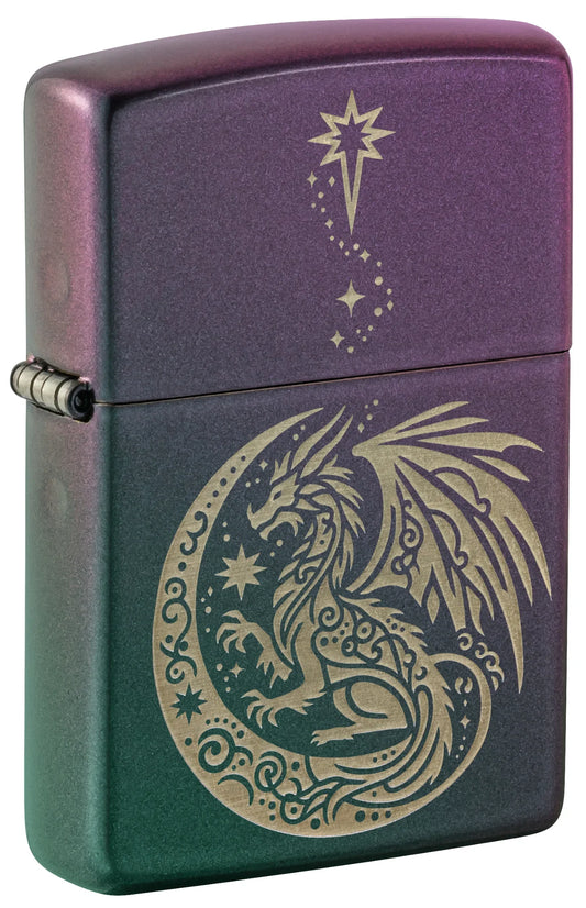 #110 Zippo Lighter: Dragon Fantasy Design