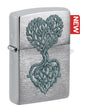 #189 Zippo Oil Lighter: Tree Of Love Lighter
