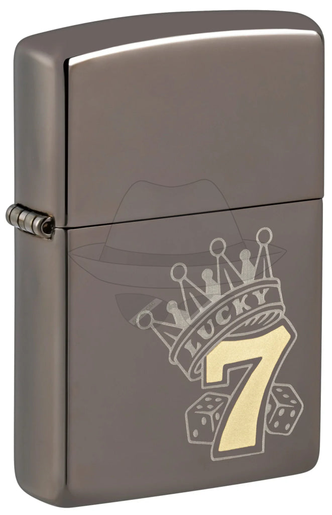 #197 Zippo Lighter: Lucky 7 Design Lighter