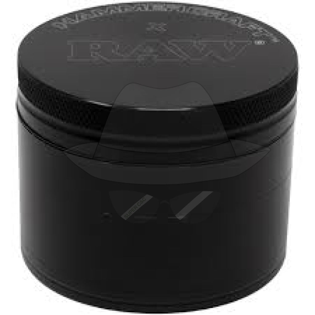 2.2’ Raw X Hammercraft Four Piece Aluminum Grinder Black Grinder