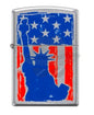#205 Zippo America Flag And Liberty Lighter