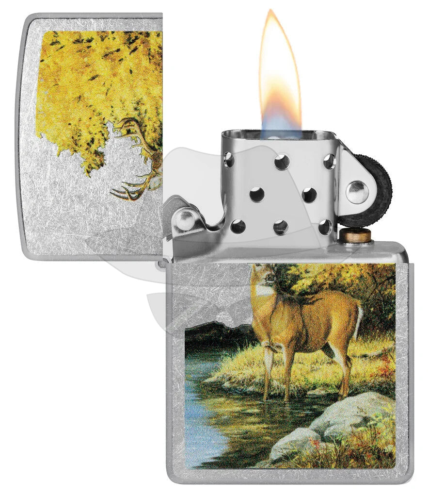 #225 Zippo Lighter:LINDA PICKEN Lighter