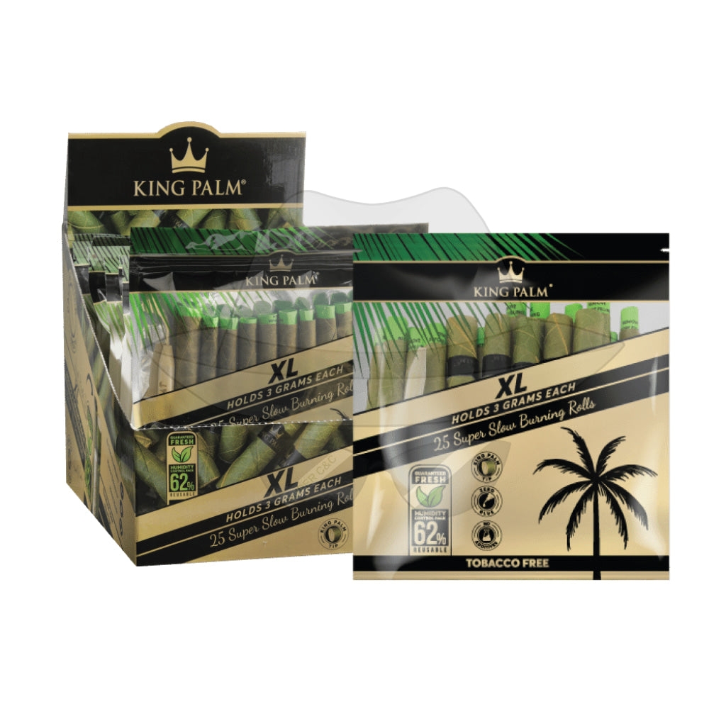 25 King Xl Display Box 8 Units Per Rolling Papers