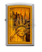 #252 Zippo Lighter Statue Of Liberty Design