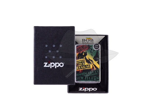 #255 ZIPPO OIL LIGHTER:BOB MARLEY Lighter