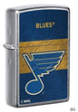#262 Zippo Oil Lighter: Nhl St. Louis Blues Lighter