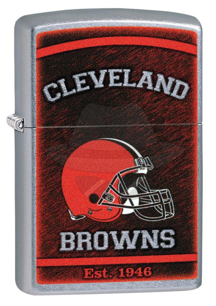 #276 Zippo Oil Lighter:nfl Cleveland Browns Lighter
