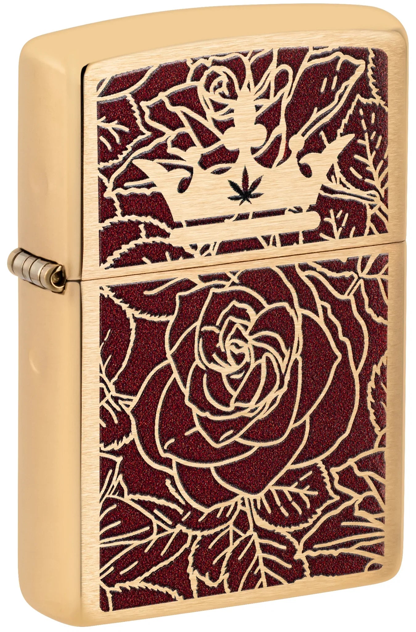 #204 Zippo Oil Lighter: Queen of Bud