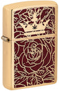 #204 Zippo Oil Lighter: Queen of Bud