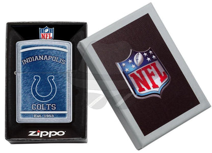 #282 Zippo Oil Lighter:indianapolis Colts Lighter