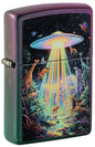 #095 ZIPPO OIL LIGHTER:Abduction Design