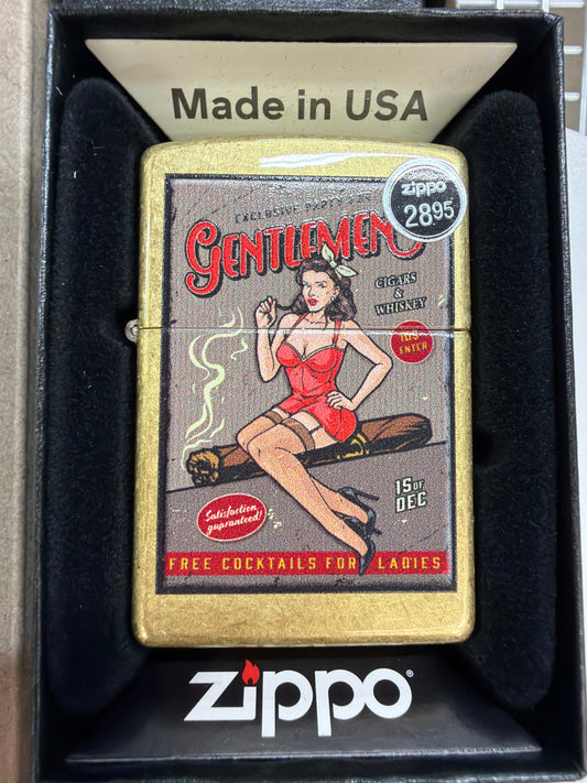 #133 ZIPPO OIL LIGHTER: Vintage Ad