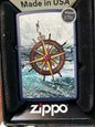 #136 Zippo Lighter: compass